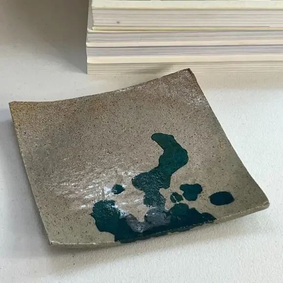 Studio Art Trinket Tray Large Square 8 x 7.5