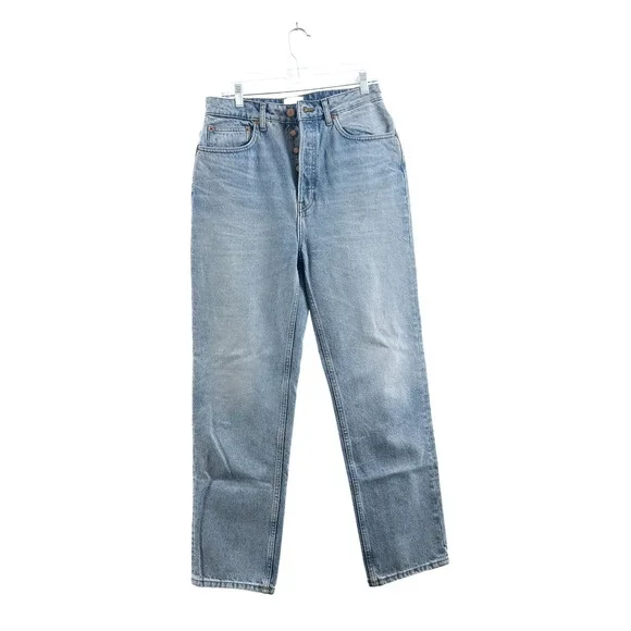 Doen Light Blue Straight Leg Jeans