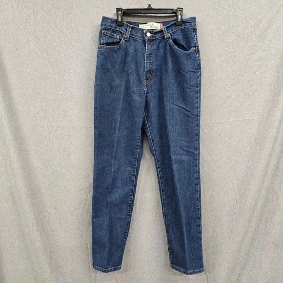 Vintage‎ Levis 512 Womens Jeans 10 S Dark Wash Classic Slim Tapered High Rise