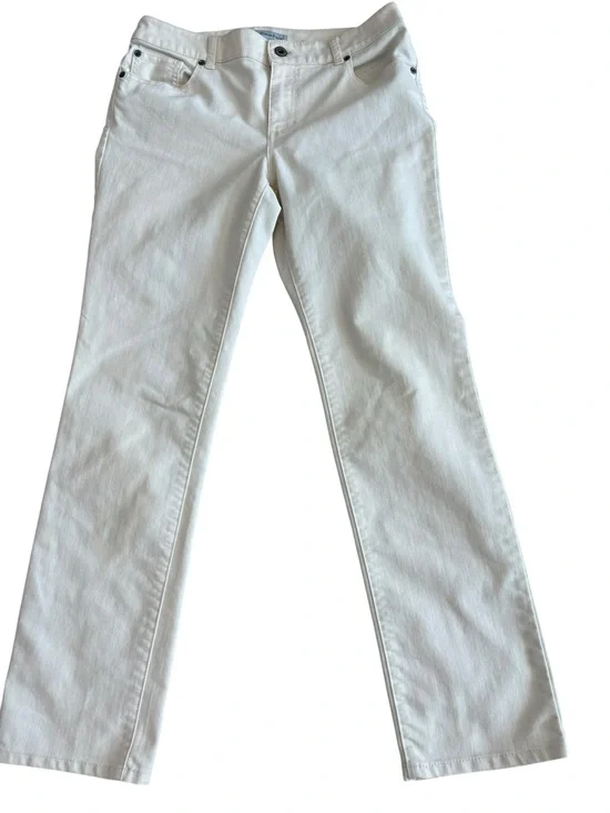 Chico's White Wide Leg Jeans