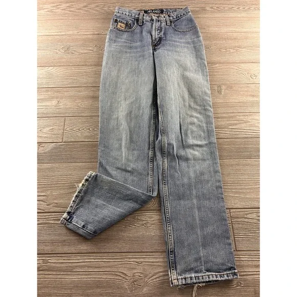 Cruel Girl Light Blue Straight Leg Jeans