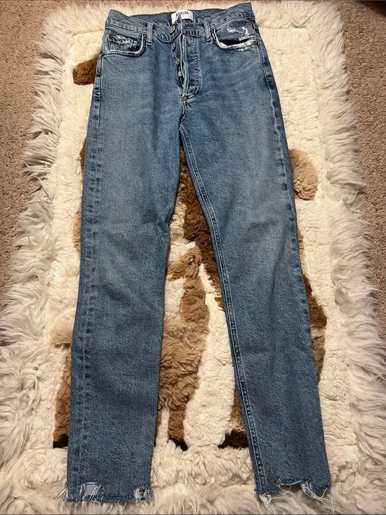 Agolde Nico High Rise Slim Jeans 24