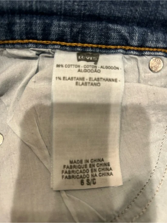 Levi’s 529 Curvy Bootcut Jeans – Women’s Size 6 Short (S/C) | 30” Inseam