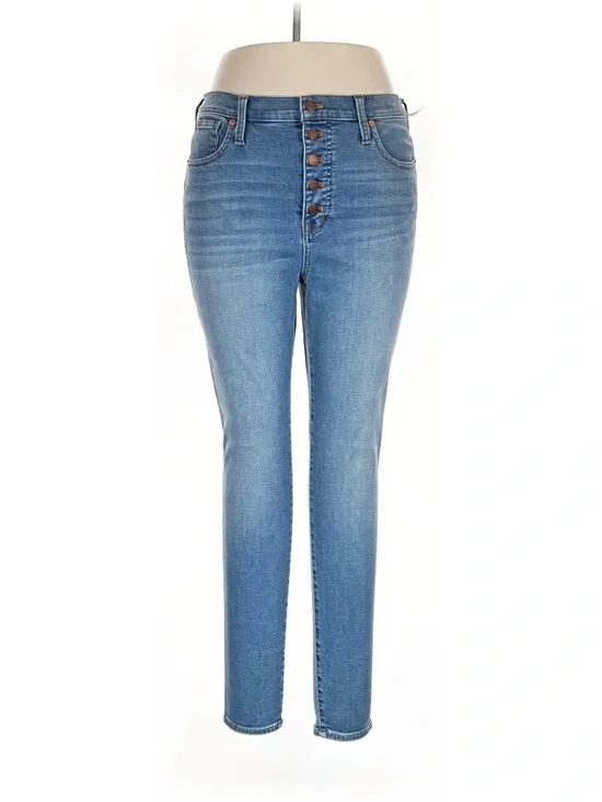 Madewell High-Rise Skinny Button-Fly Jeans