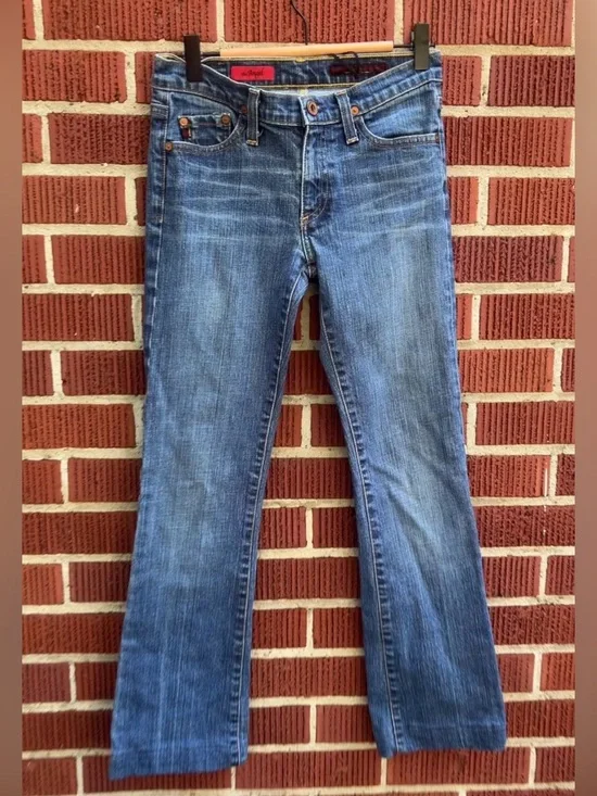 AG Adriano Goldschmied Women's Blue Flare Jeans