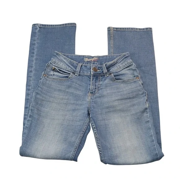 Wrangler Women's Light Wash Bootcut Jeans