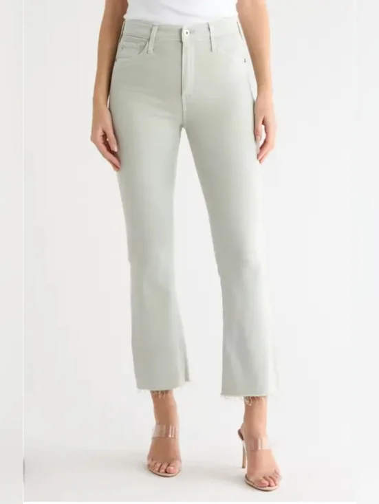AG Adriano Goldschmied The Jodi Crop High Rise Slim Flare