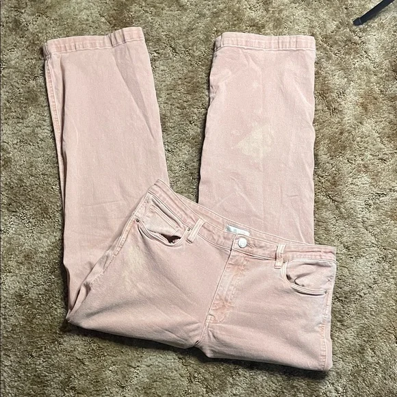 Kut From The Kloth High Rise Pattie‎ Straight Leg Jean Size 12