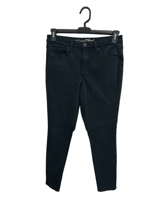 Universal Thread 8/29S Black High-Rise Skinny Jeans Minimalist Timeless Style