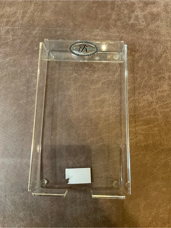 Mud Pie “R” Paper Napkin Holder