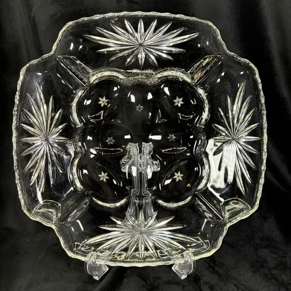 Vintage Anchor Hocking Deviled Egg Platter in 