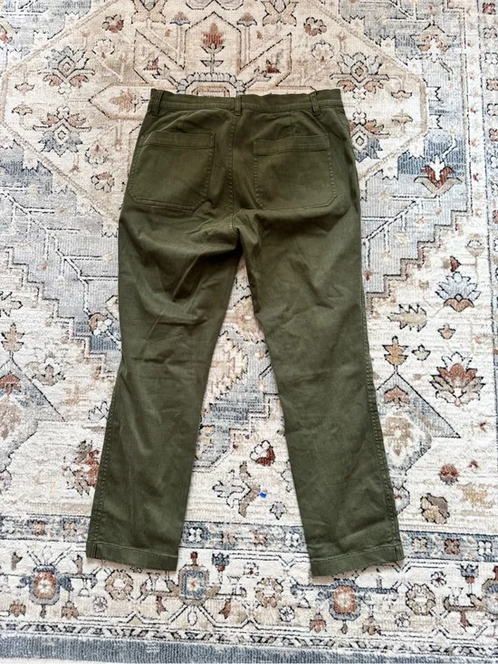 J. Crew Men's Olive Green Skinny Jeans