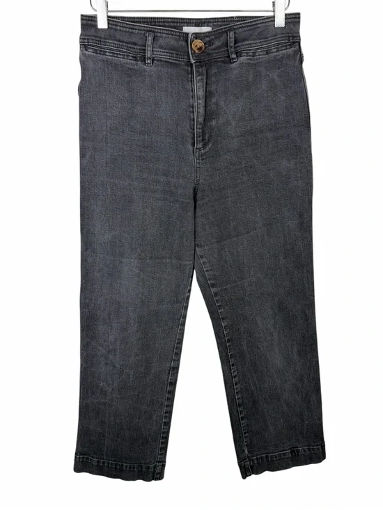 Loft high waist slim waist wide leg jeans size 29/8