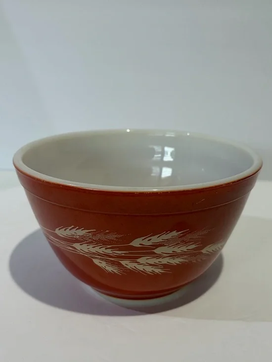 Pyrex Wheat Harvest 401 Mixing Bowl