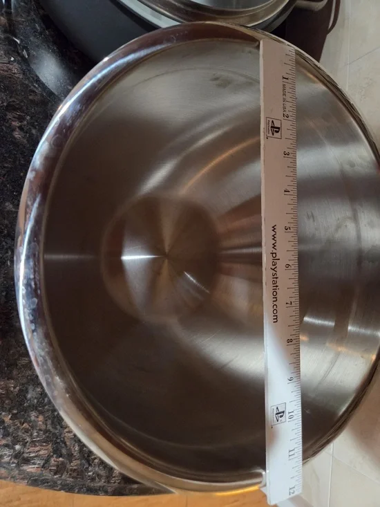 Stainless Steel Mixing Bowl - Silver