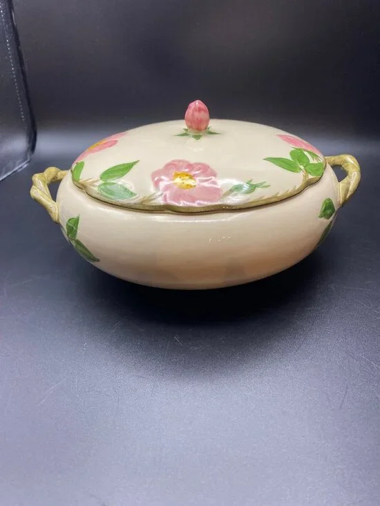 Franciscan Desert Rose Covered Veggie/Casserole