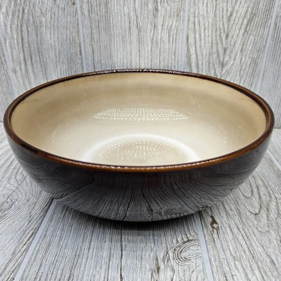 Sango Nova Brown 4933 Vegetable Serving Bowl 9