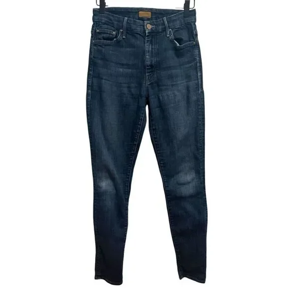 Mother High Waisted Looker Jeans in Clean Sweep Size 26