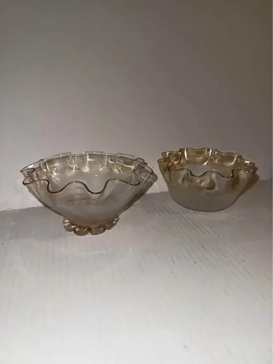 2 Antique c. 1885- New England Glass Co. 