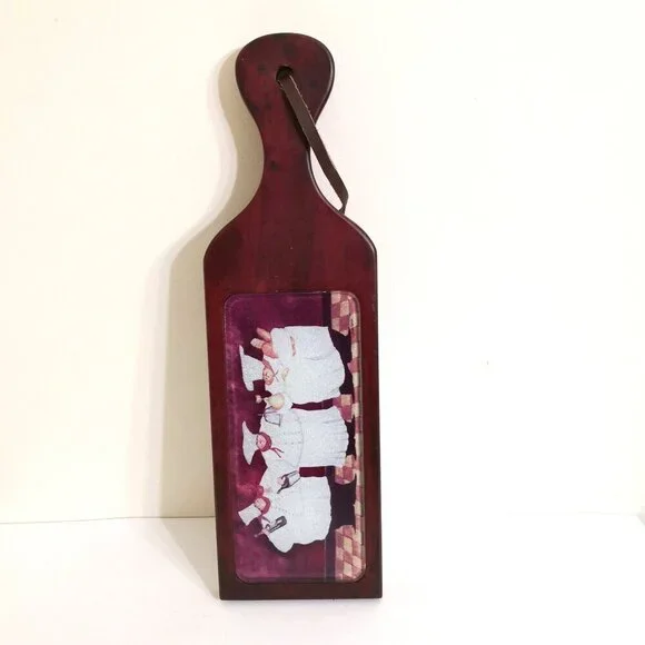Chefs‎ Wood/Glass Cheese Platter/Cutting Board 16