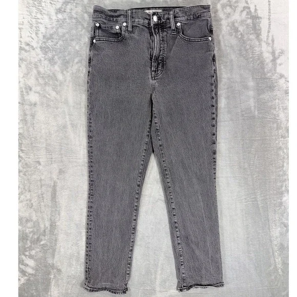 Madewell The Perfect Vintage Jean Women's Size 28 Gray Denim‎ Pants