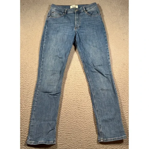 Reformation Jeans Womens‎ 28 Blue Darwin Wash Stretch Skinny Leg High Rise