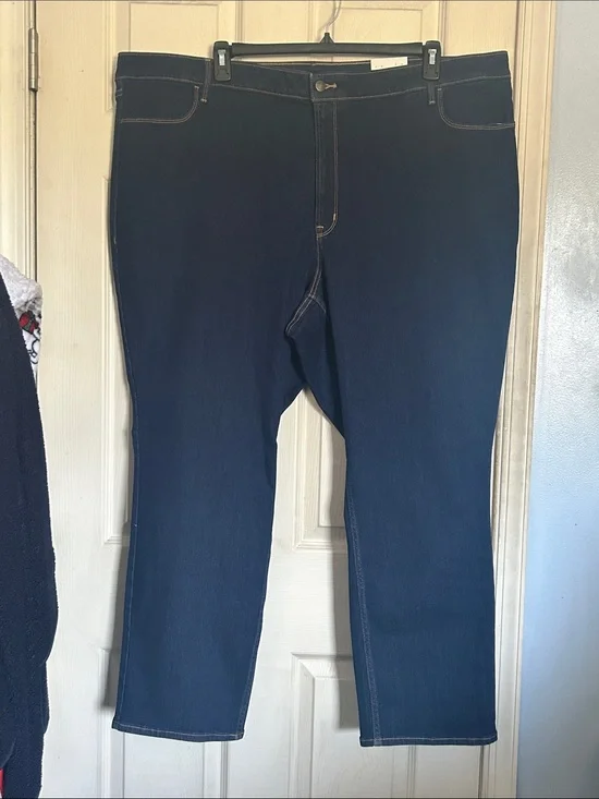 Old Navy Wow high rise straight rinse wash jeans size 28