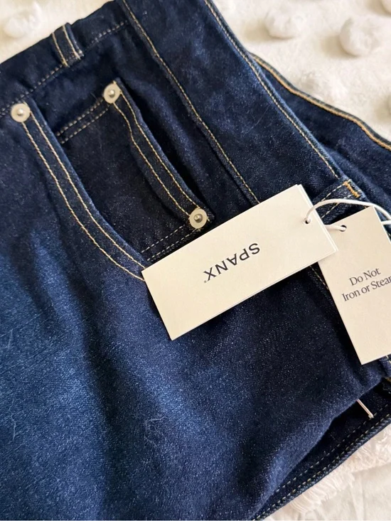 SPANX Dark Blue High-Rise Women’s Jeans