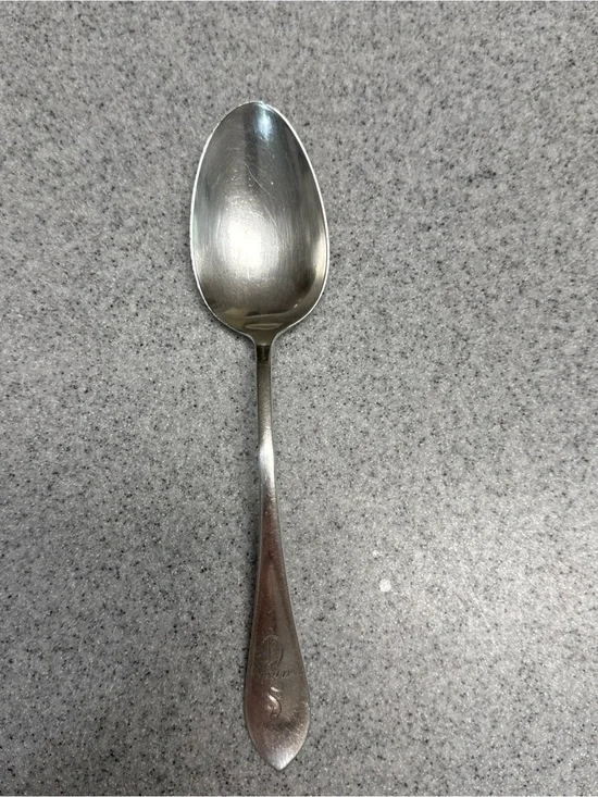 Tiffany & Co. Faneuil Sterling Silver Serving Spoon 8 3/4