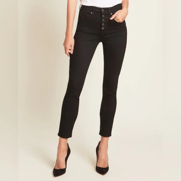 Veronica Beard jeans Debbie skinny high rise Ankle-Crop Skinny size‎ 26