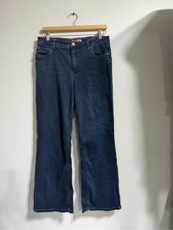 KUT from the Kloth Kelsey Fab Ab Ankle Flare Jeans - Size 10