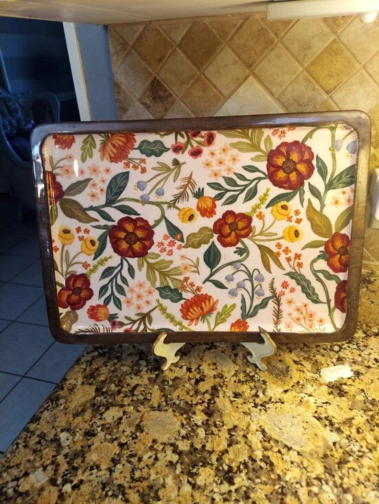 Mangowood, Enamel Tray