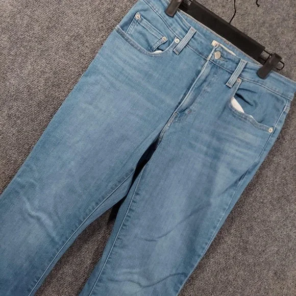 Levi's‎ 725 High Rise Bootcut Jeans Womens 30x32 Blue Light Wash Slim Stretch