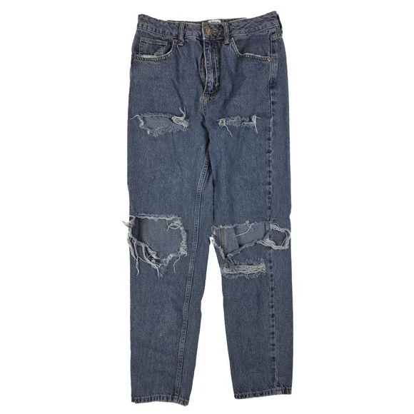 BDG Urban‎ Outfitters Relaxed Fit High Rise Mom Distressed Jeans Women's Size 28