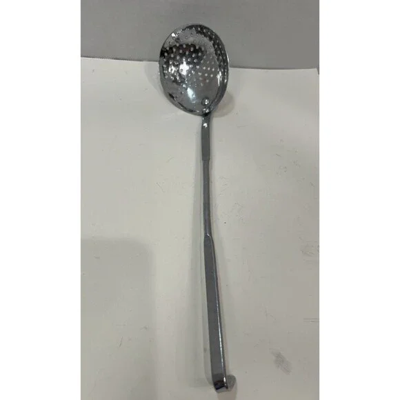 Irvin Ware Chrome USA Made Ladle Serving Spoon Utensil Hanging Handle MCM