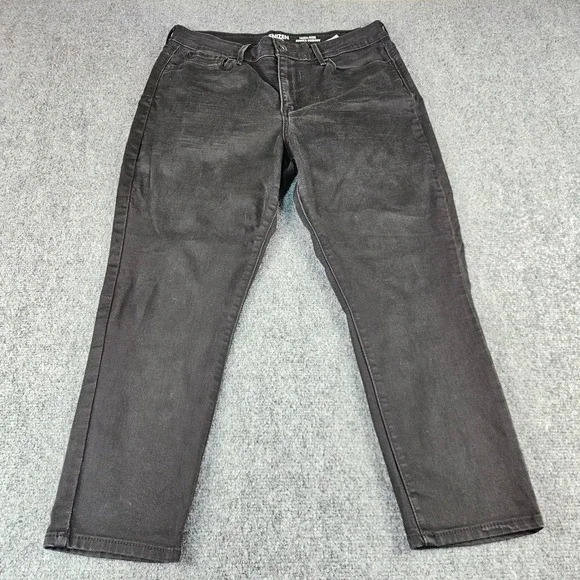 Denizen‎ from Levis High Rise Ankle Skinny Jeans Black 14S 32x30 558740001