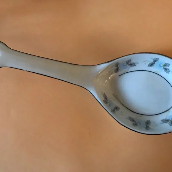 Porcelain Chinese Soup Spoon