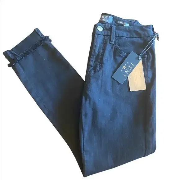 7‎ for all mankind womens skinny cuffed size 2 skinny jeans
