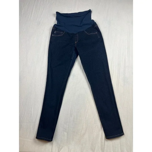 AG Adriano Goldschmied Maternity Skinny Jeans Dark Wash Indigo 29R EMP1855SBAMBL