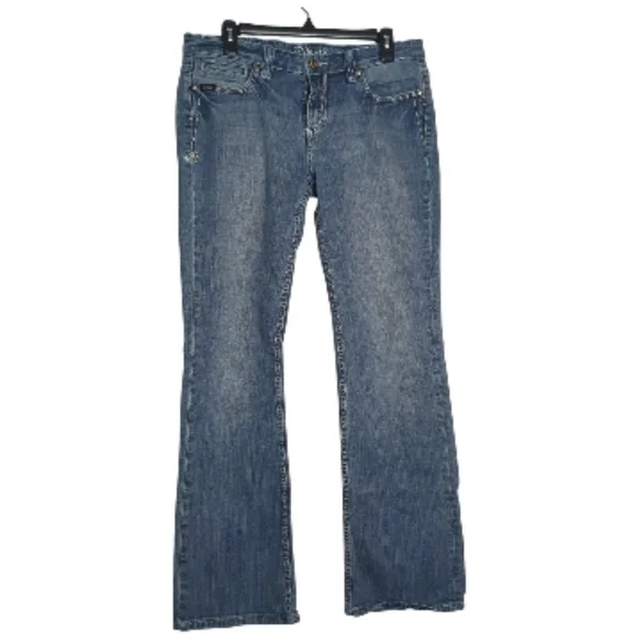 Adiktd Size 10 Embellished Bootcut Jeans Coastal Cowgirl Festival Elevated Basic