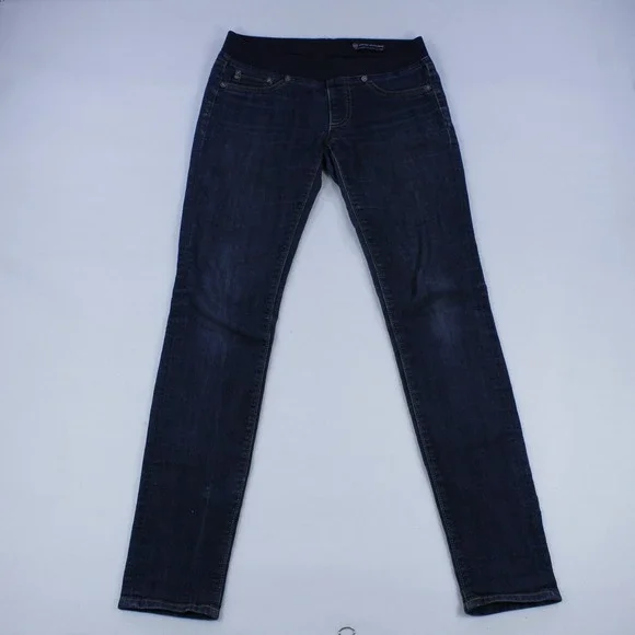 AG Adriano Goldschmied Maternity Skinny Jeans – Size W28 – Dark Blue