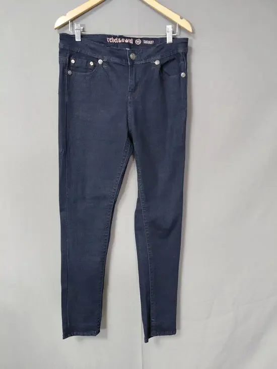rebel&soul Blue Stretch Jeans  Slim Denim Size 10