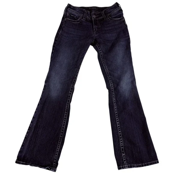 Silver Co. Suki Surplus‎ Bootcut Jeans Womens 27x29.5 Blue Denim Medium Wash
