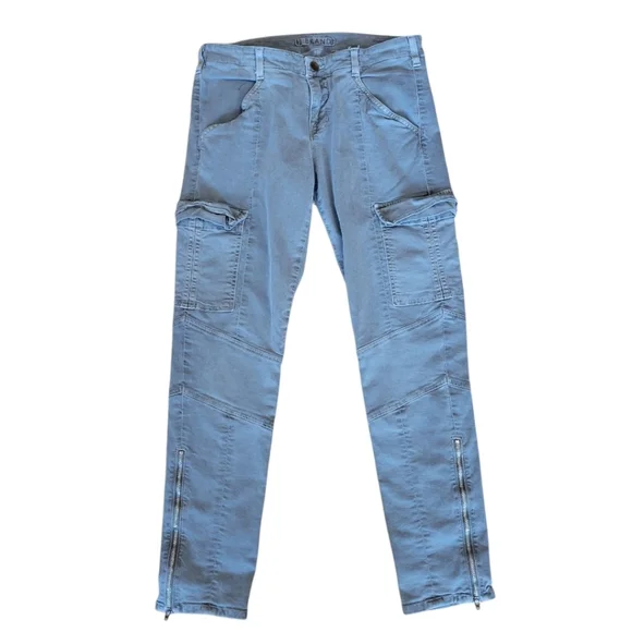 J. Brand Gray Taupe Cargo Denim Slim Fit Jeans Size‎ 30
