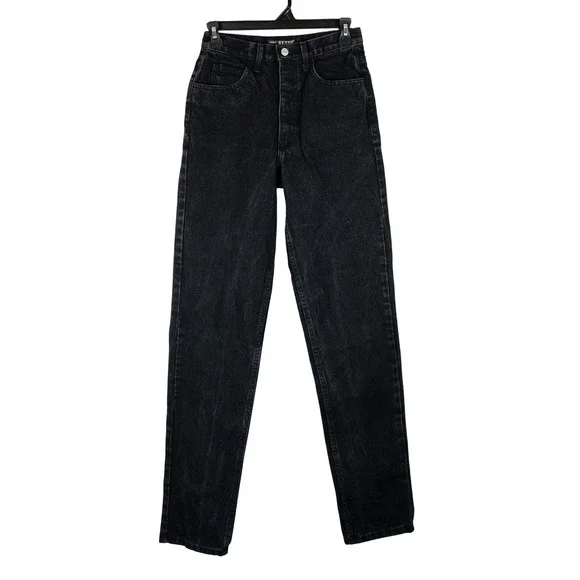 Guess Jeans Women 29 Black Excellent Vintage High Waisted Tapered y2k 90s‎