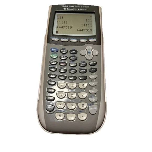 Texas‎ Instruments TI-84 Plus Silver Edition Graphing Calculator Tested