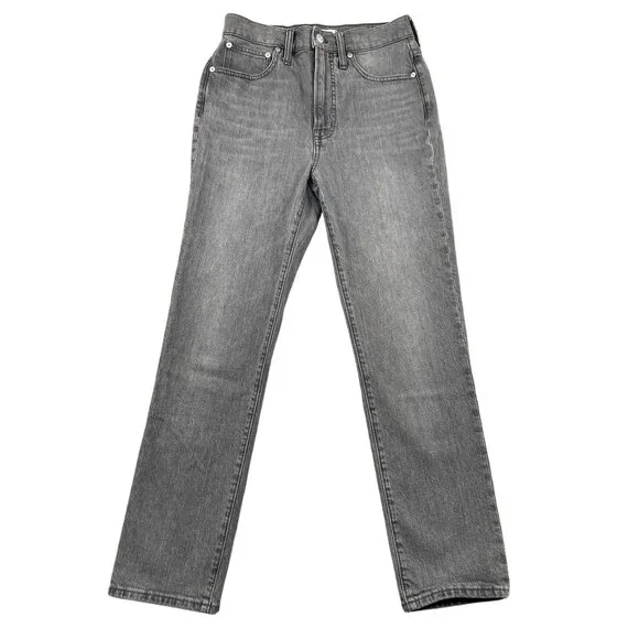 Madewell‎ Jeans Womens 27 the Perfect Vintage Jean Grey High Rise Denim