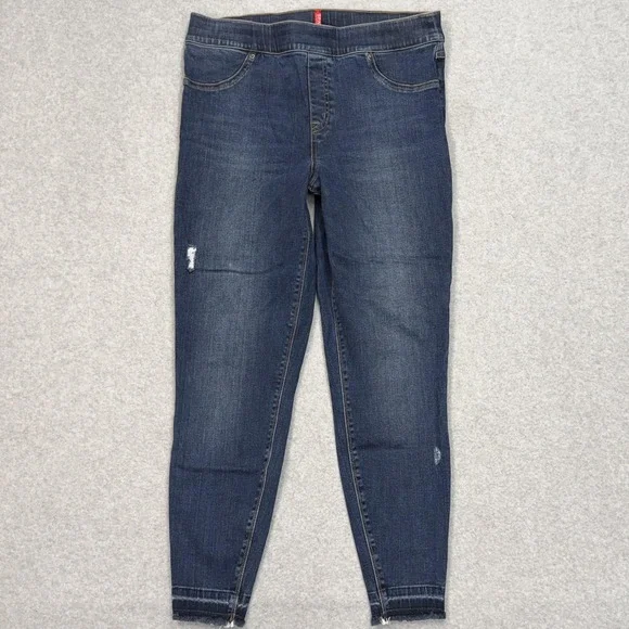 SPANX Dark Wash Blue Jeggings