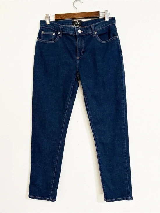 Banana Republic Girlfriend Jeans Dark Wash 6/28