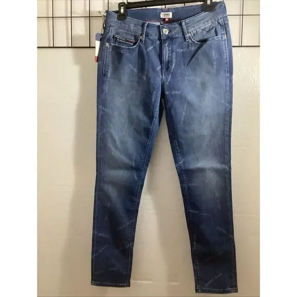 Tommy Hilfiger Women's Mid Rise Mid Stretch Jeans‎ Size 31W/32L SKU #58908